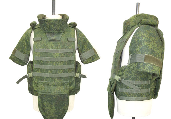 2018 new bulletproof suit with modular design - the latest comprehensive bulletproof vests from the Russian Army